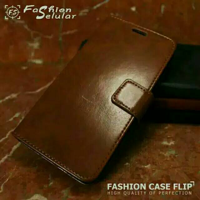 TERBARU!!! LEATHER CASE KULIT FLIP OVER CASING SARUNG FS OPPO RENO