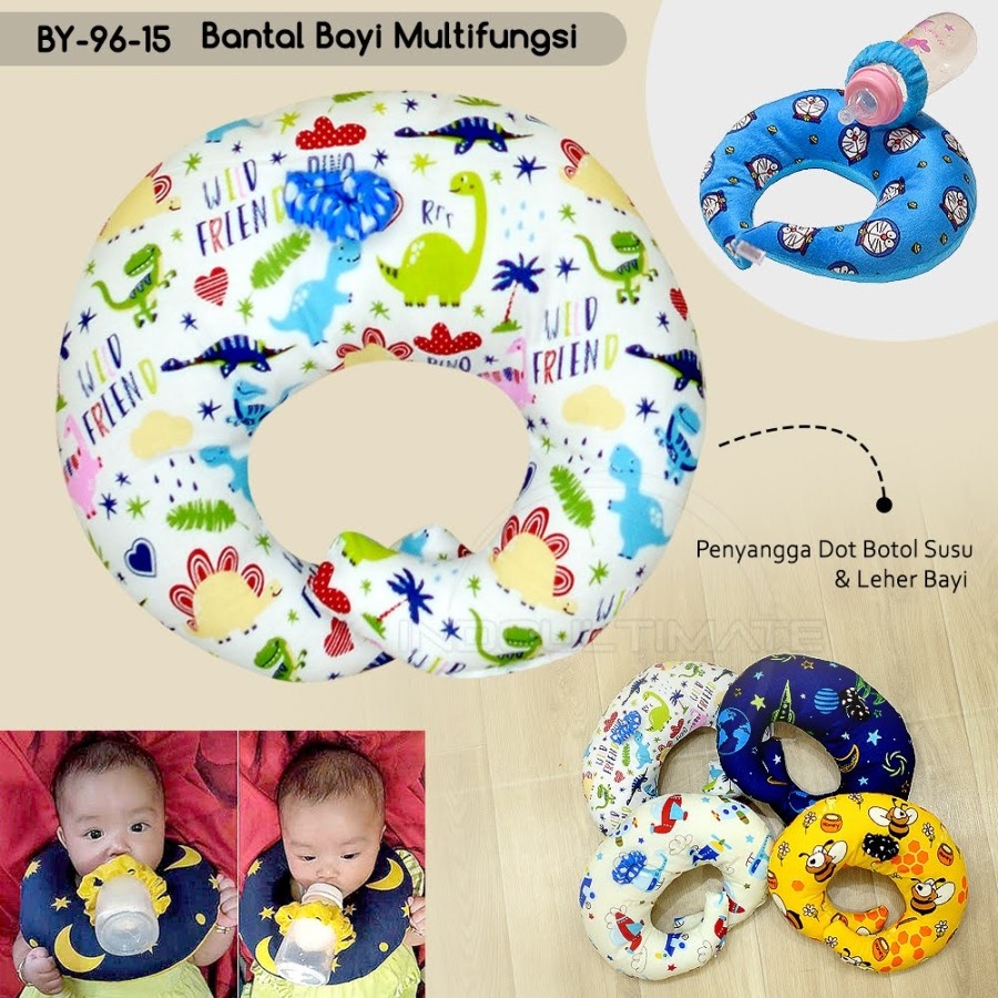 Baby Leon Bantal Penyangga Botol Susu Bayi - Bantal Botol Bayi