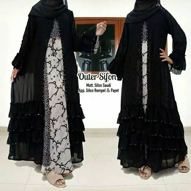 Harga Gamis Sifon Terbaik Dress Muslim Fashion Muslim Mei 2021 Shopee Indonesia