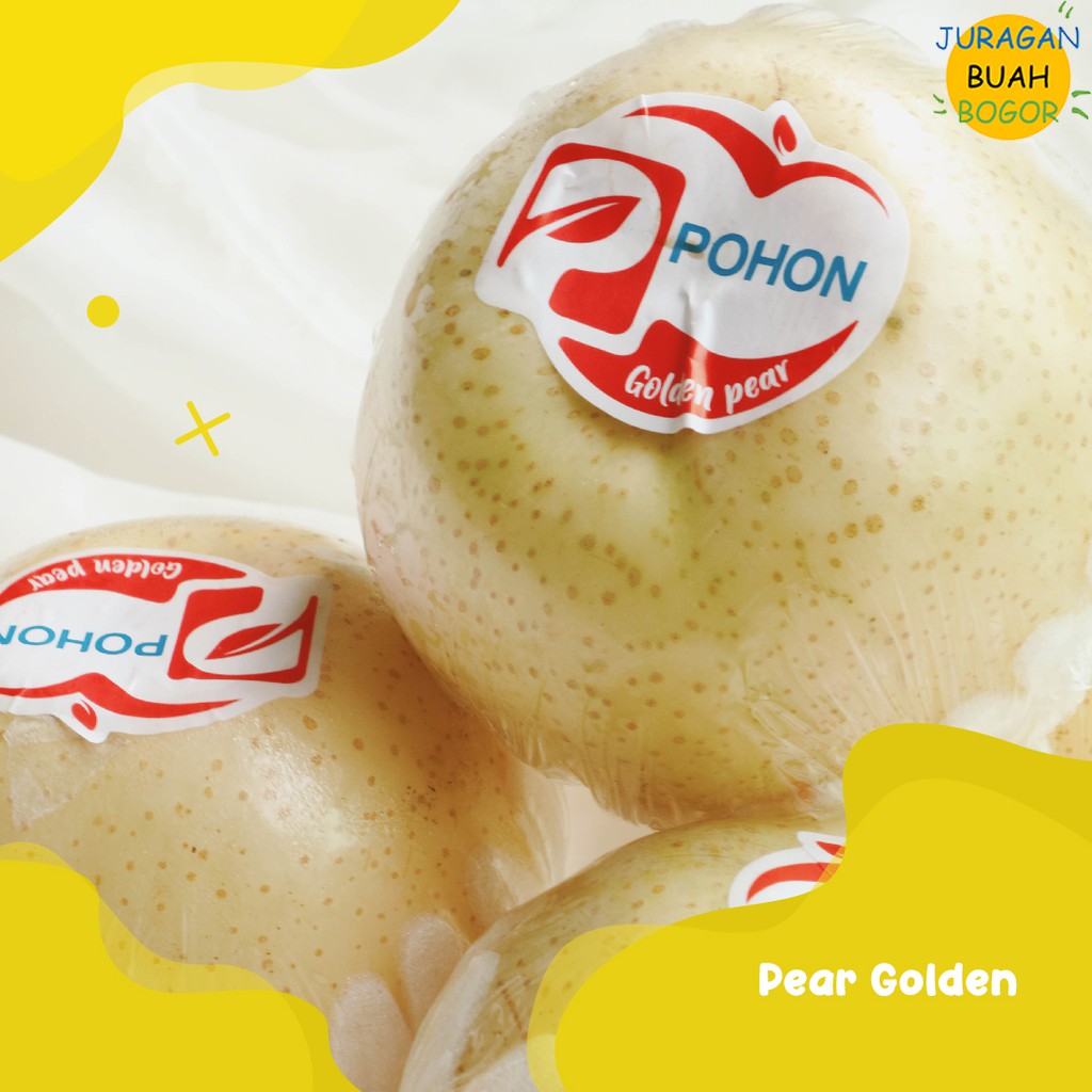 

BUAH PEAR GOLDEN BERKUALITAS | BUAH PIR | PEAR GOLDEN