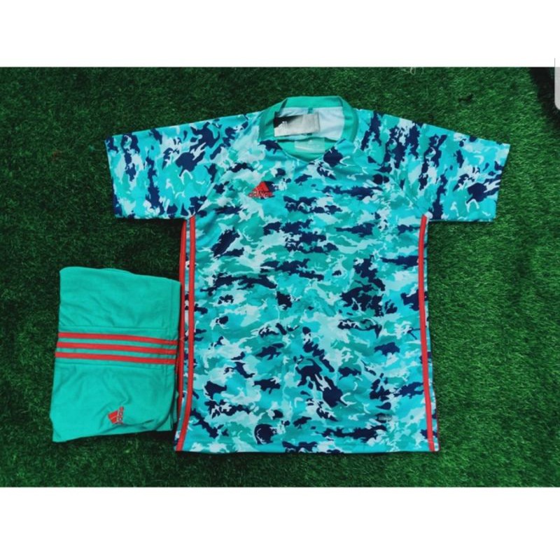 Jersey Setelan Futsal / Baju Bola Adidas Jepang NR Grade ORI