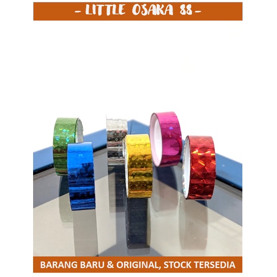 Selotip Solatip Tape Isolasi Karakter Motif Lucu 1,5cm x 2m