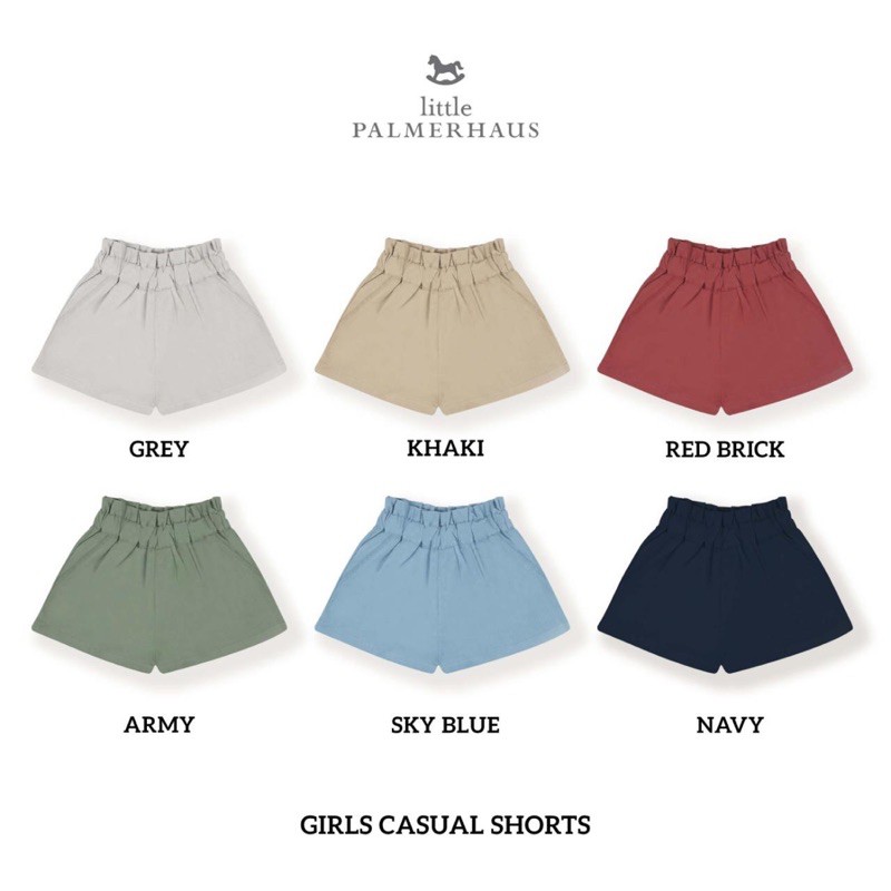 little palmerhaus girl casual short chinos