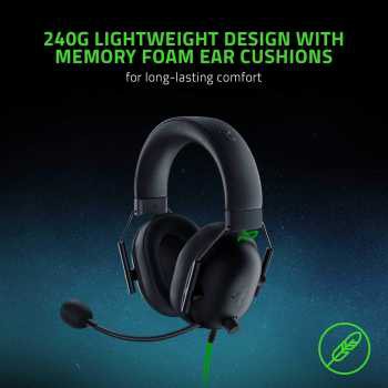 Razer BlackShark V2 X 7.1 Surround Sound Gaming Headset Black Shark