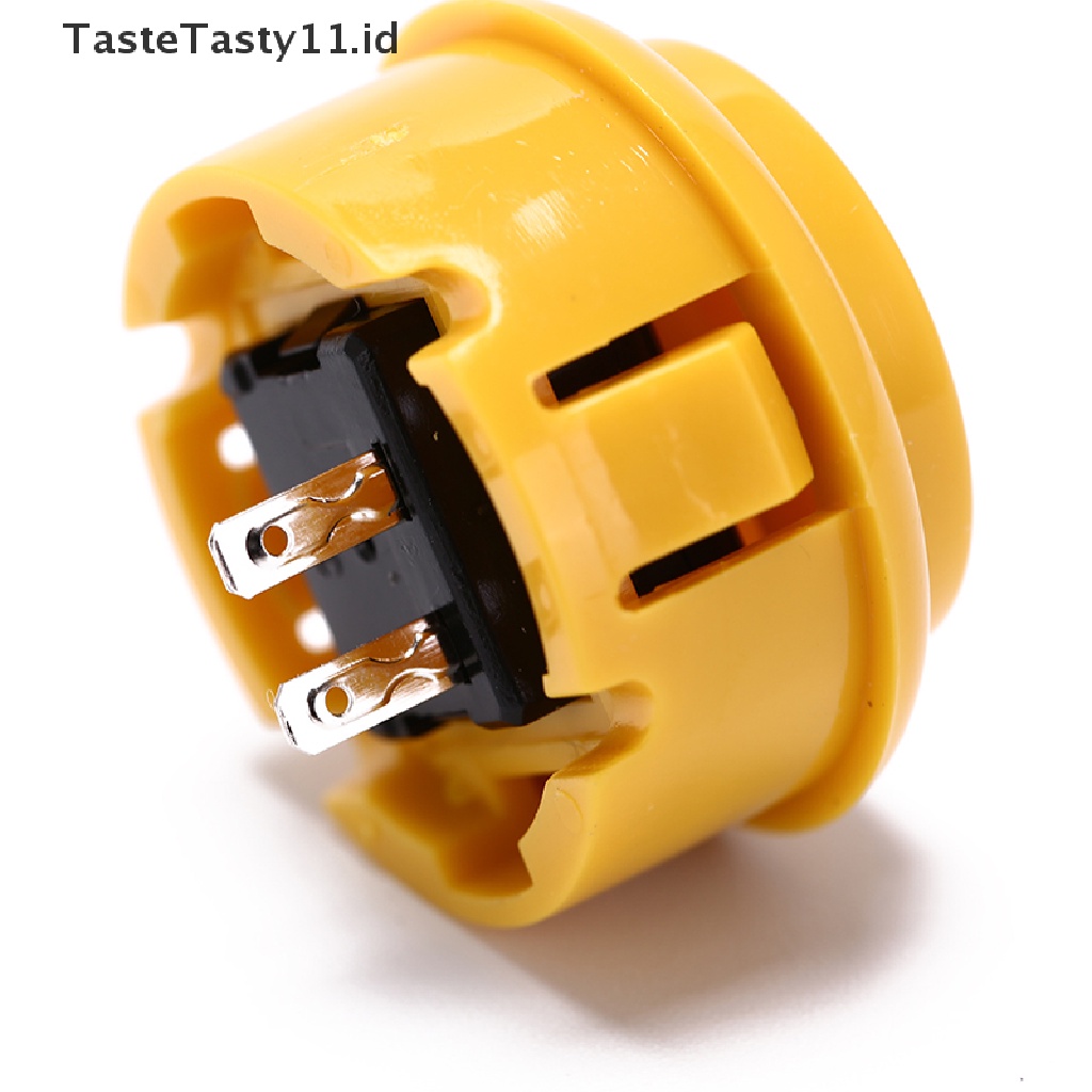 10 Pcs Tombol Tekan Pengganti Ukuran 30mm 7 Warna Untuk Game arcade