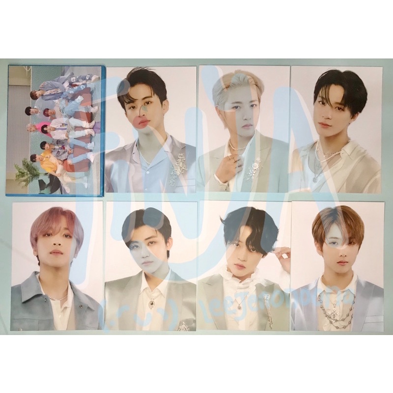 Sharing Postcard Hot Summer Beyond Live NCT DREAM Mark Renjun Jeno Haechan Jaemin Chenle Jisung