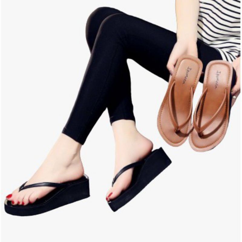SANDAL WEDGES WANITA SPONS