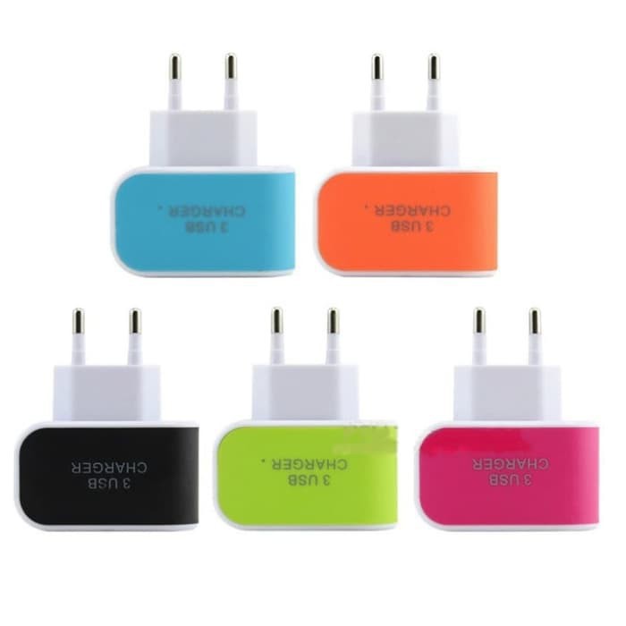 Adaptor Charger 3 Port 3.1A / Batok Charger 3 Port USB