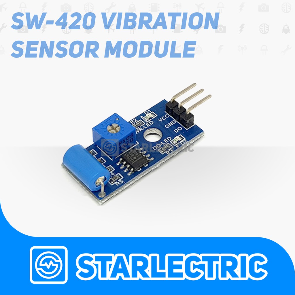 SW-420 SW420 Vibration Sensor - Sensor Getaran