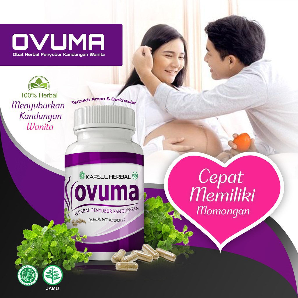Ovuma | Obat Penyubur Kandungan | Obat Melancarkan Haid | Mengatasi Gangguan Haid | Ovuma | COD