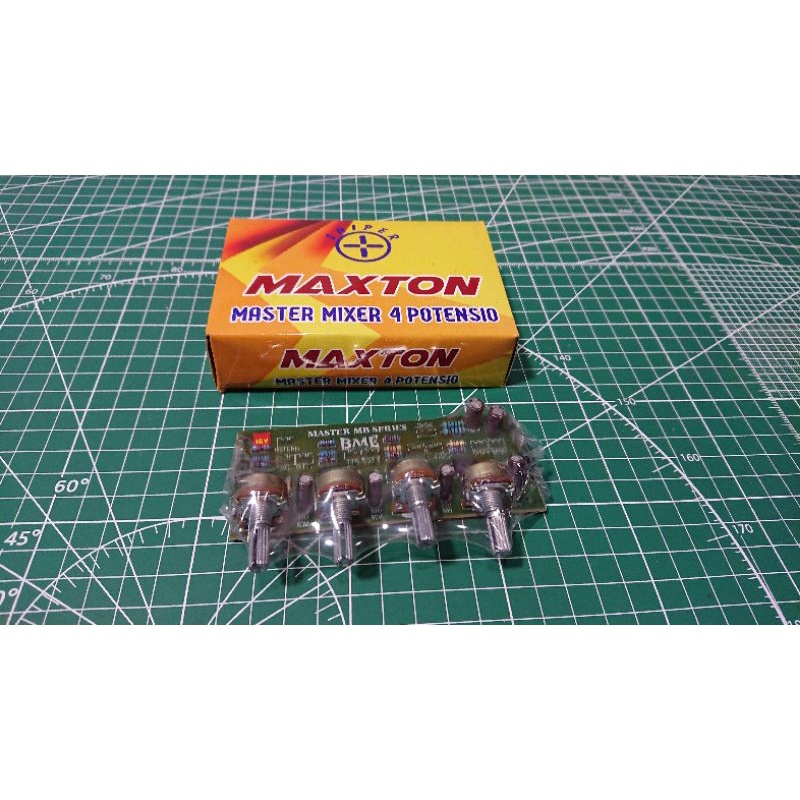 Kit Master Mixer 4 Potensio MAXTON Sniper