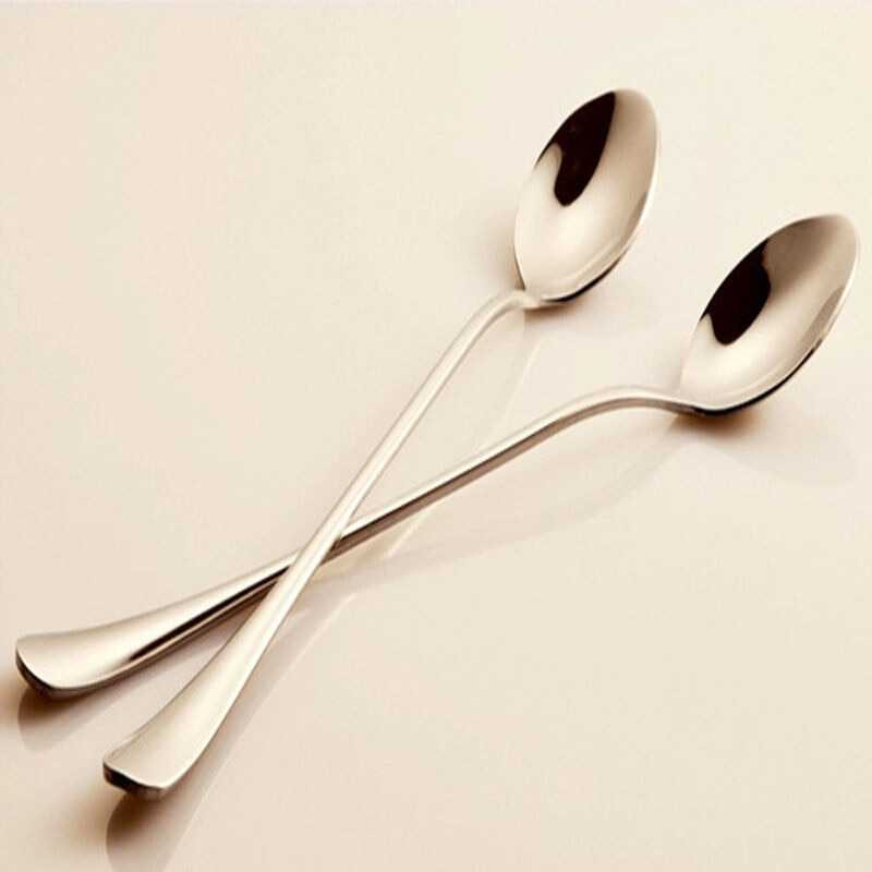 LCKMNOFFCL KANNERT Sendok Teh Gagang Panjang Tea Spoon Stainless Steel - RR-11