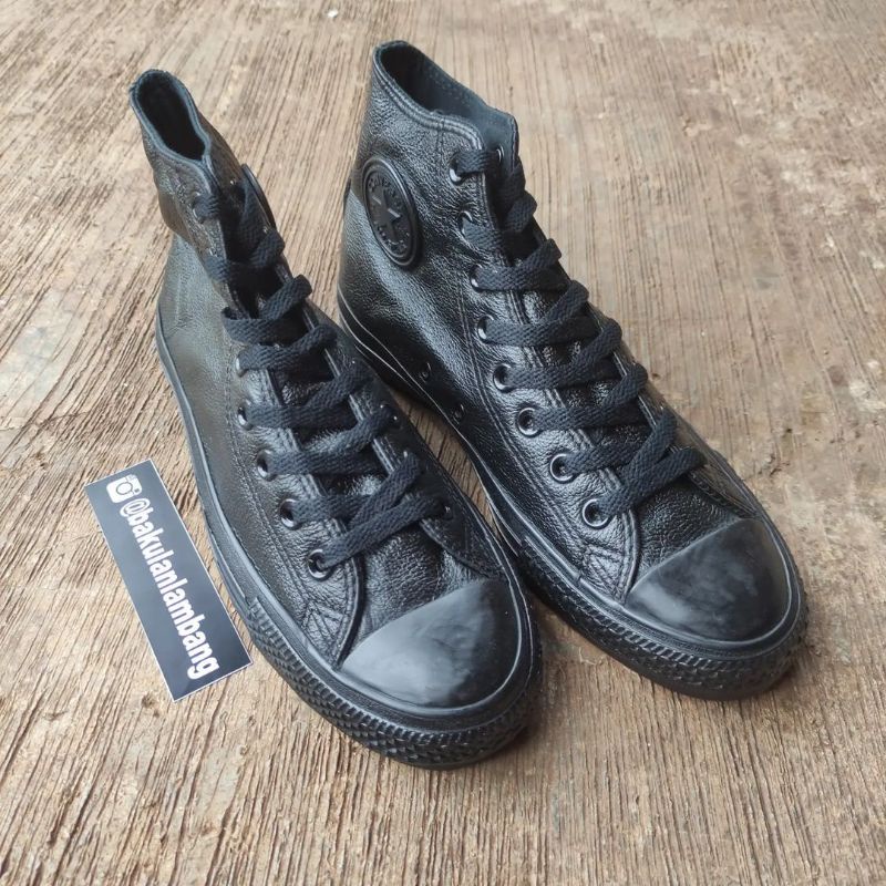 Converse CT High Leather Mono Black