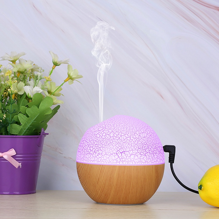 Taffware Ultrasonic Humidifier Essential Oil Diffuser RGB Light 130ml