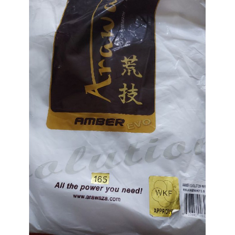 PROMO Baju Karate Arawaza Kata Type Amber Evolution Baju Karate Kata Arawaza Original WKF Approved