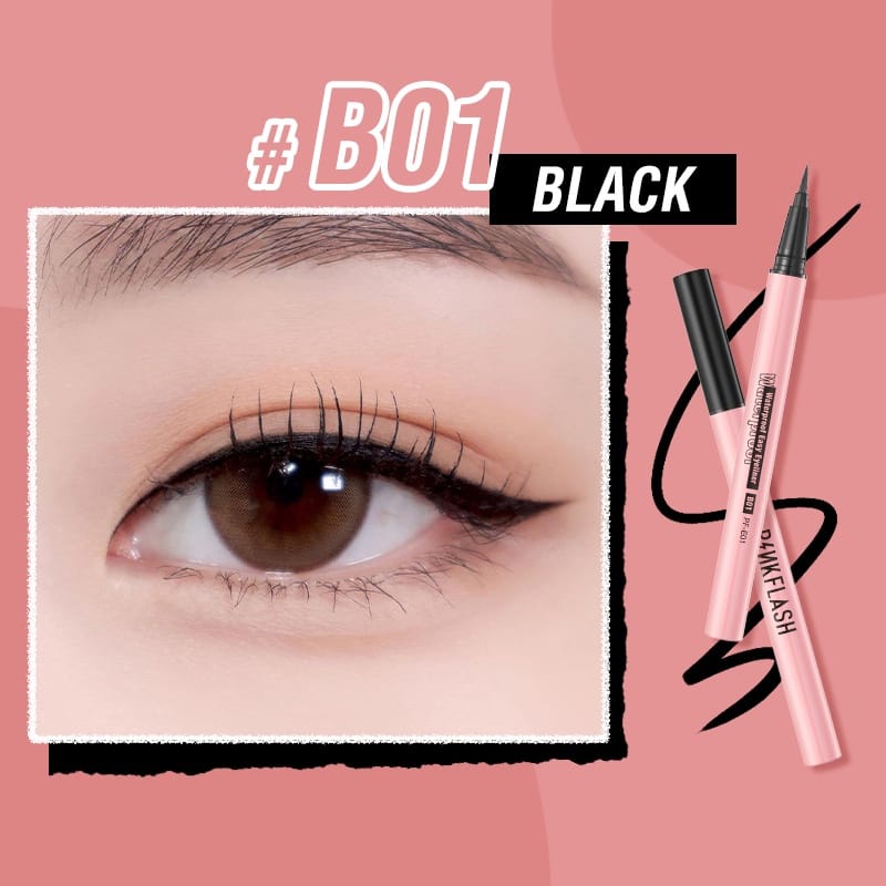 PINKFLASH OhMyLine Liquid Eyeliner Evenly Pigmented Long Lasting Waterproof Black &amp; Brown/BB