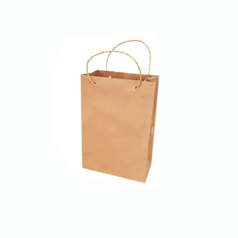 

PAPER BAG POLOS TALI KERTAS 17*7*22 ISI 40 PCS