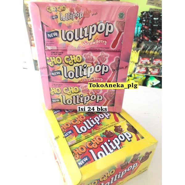 

Coklat Cho Cho Lolipop isi 24 pcs