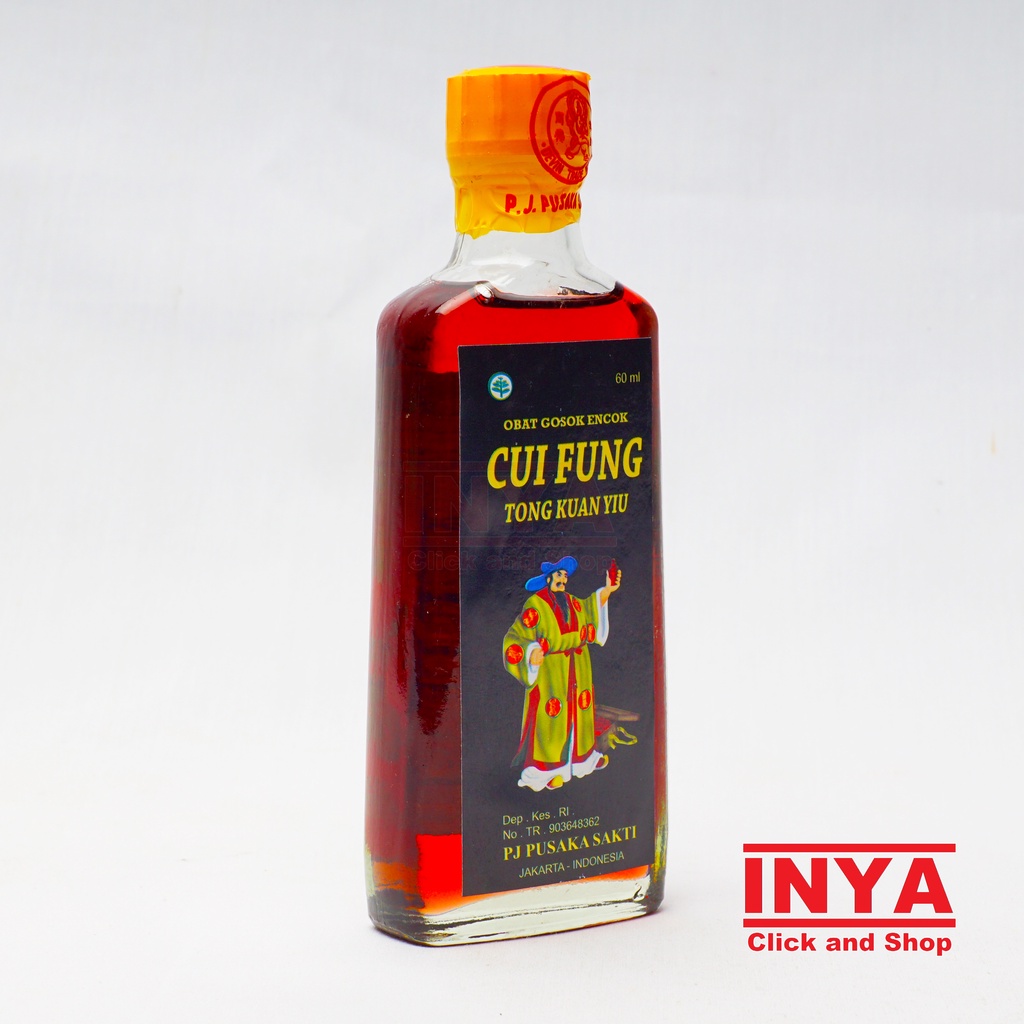 CUI FUNG TONG KUAN YU 60ml LINIMENT OIL - Minyak Urut - Obat Gosok Encok