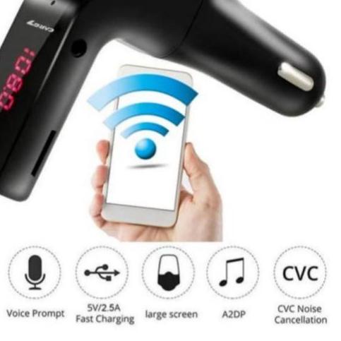 ➴ Car G7 FM Modulator Bluetooth - FM Transmitter G7 Modulator ♜