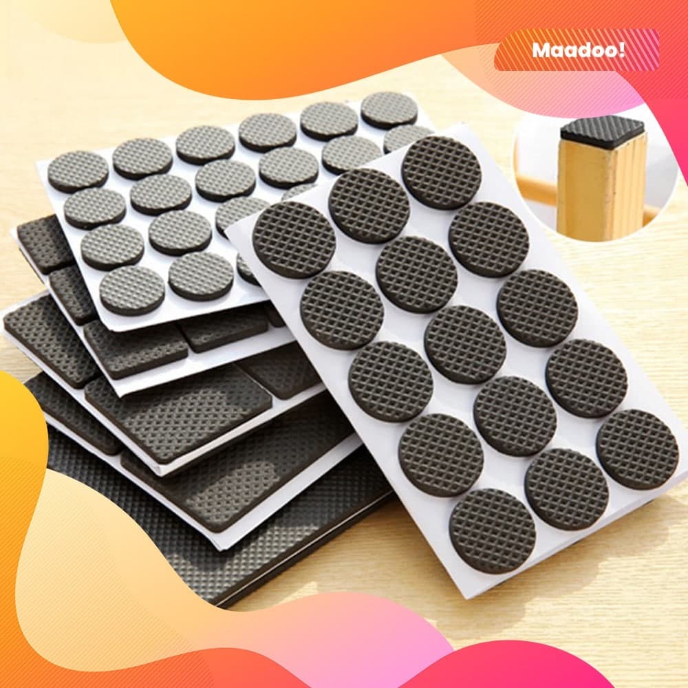 Karet Alas Kaki Meja Bulat & kotak