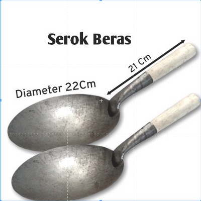 [GROSIR] centong beras/ ciduk beras/ skop beras/ wajan mie goreng dan godok