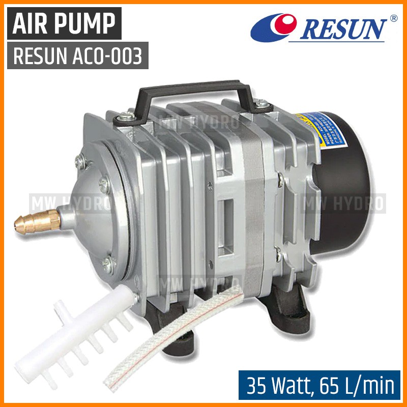 RESUN ACO-003, Electromagnetic Air Pump, Aerator / Pompa Udara