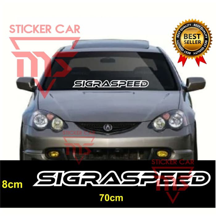 STIKER SIGRA STICKER MOBIL DAIHATSU SIGRA KACA PREMIUM