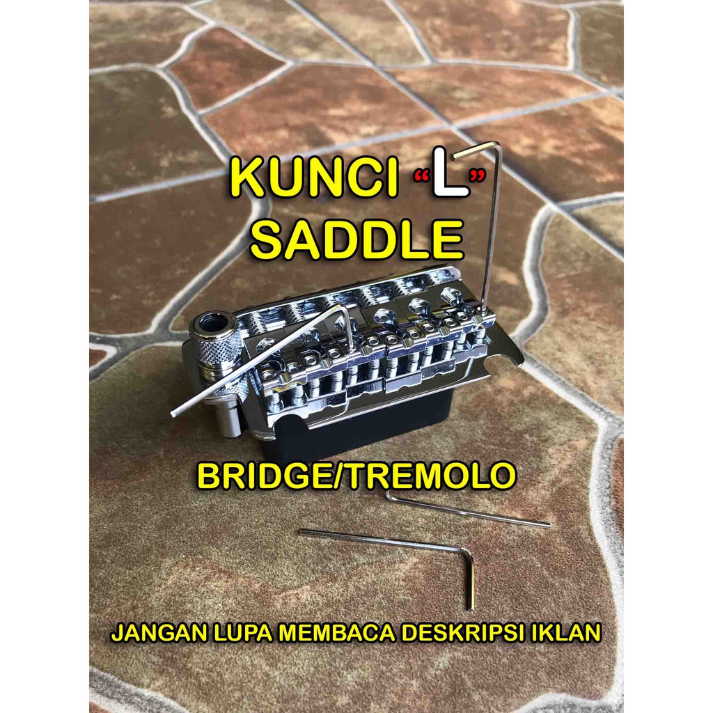 Kunci L Saddle Bridge Tremolo Fixed Gitar Telecaster Squier By Fender Stratocaster Down
