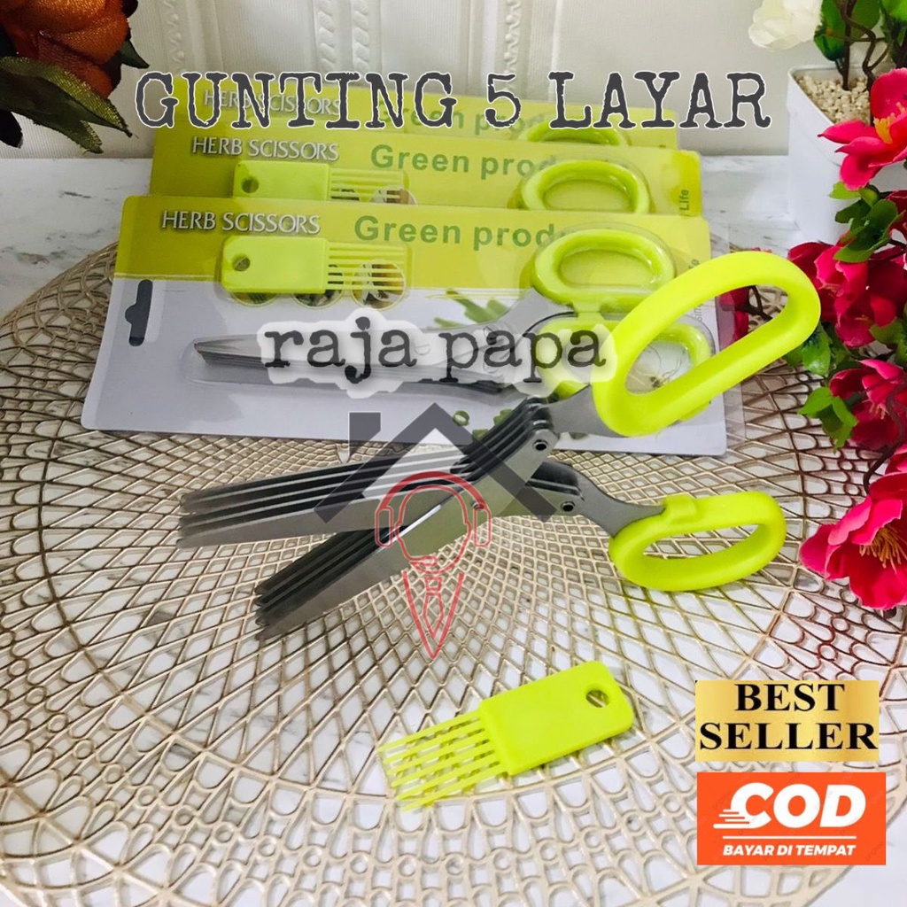 

RAPA GUNTING SAYUR 5 LAYER / GUNTING MULTIFUNGSI