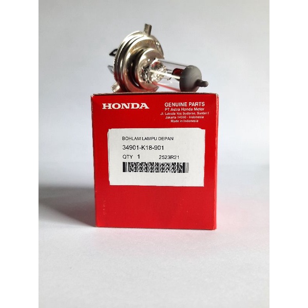 Lampu motor lampu depan bohlam