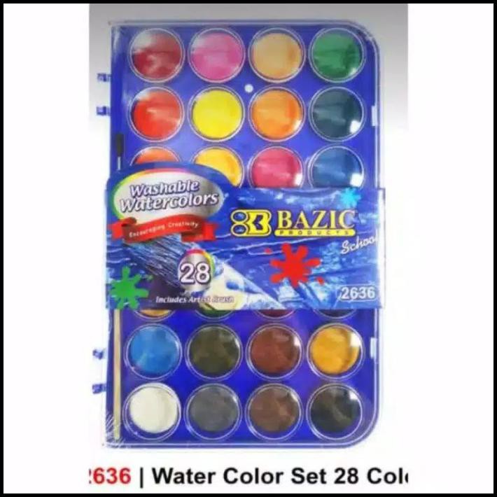 

Cuci Gudang Water Color Set Bazic 28 Warna Water Colors Cake Bazic Cat Air