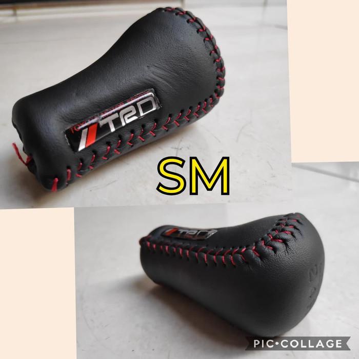 Knob / Leather Shift Knob Gear Knob Manual Logo Trd Khusus Mobil Toyota