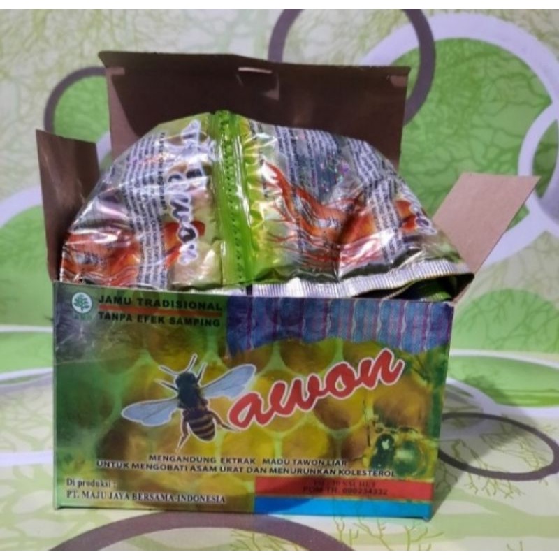 HERBAL TAWON Jamu/serbuk original mengatasi asam urat pegelinu kolesterol setamina gelinu