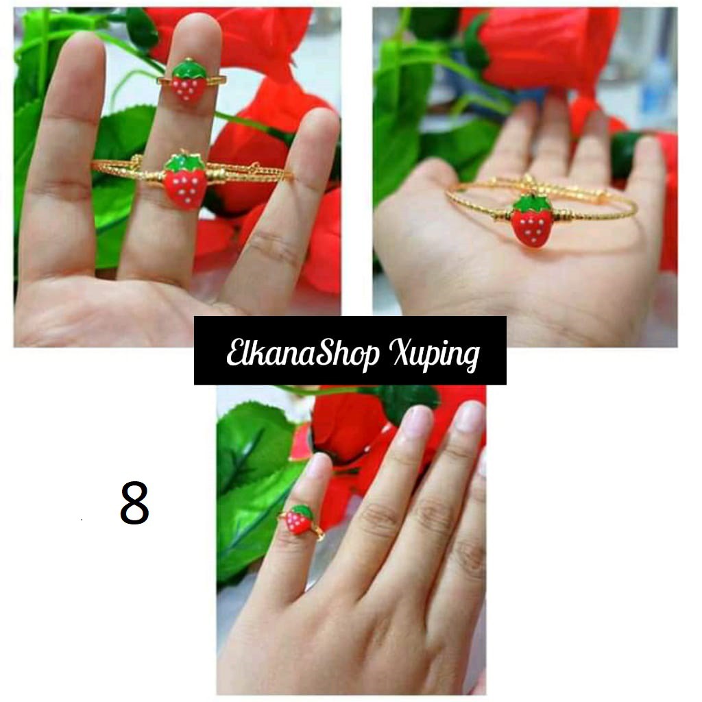 Gelang Anak benggel Free Cincin Xuping /elkanashop