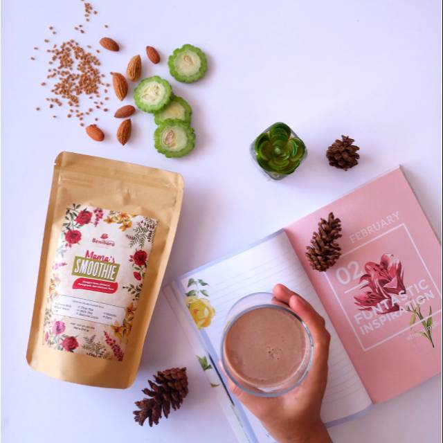 

Benibara Mama's Smoothie Booster Pelancar Pengental ASI Susu Almond