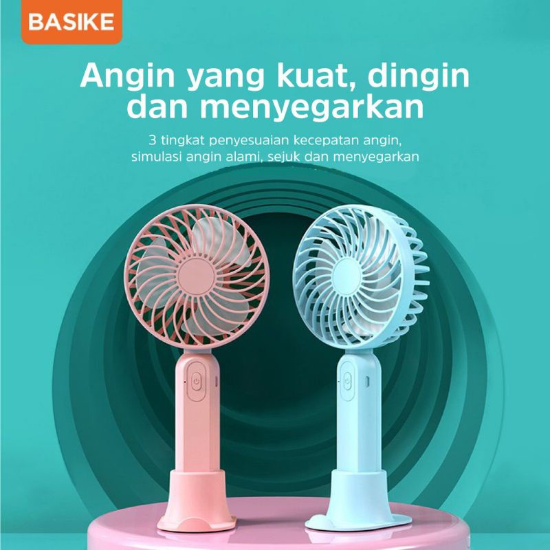 Kipas Genggam Rechargeable Basike/Kivee