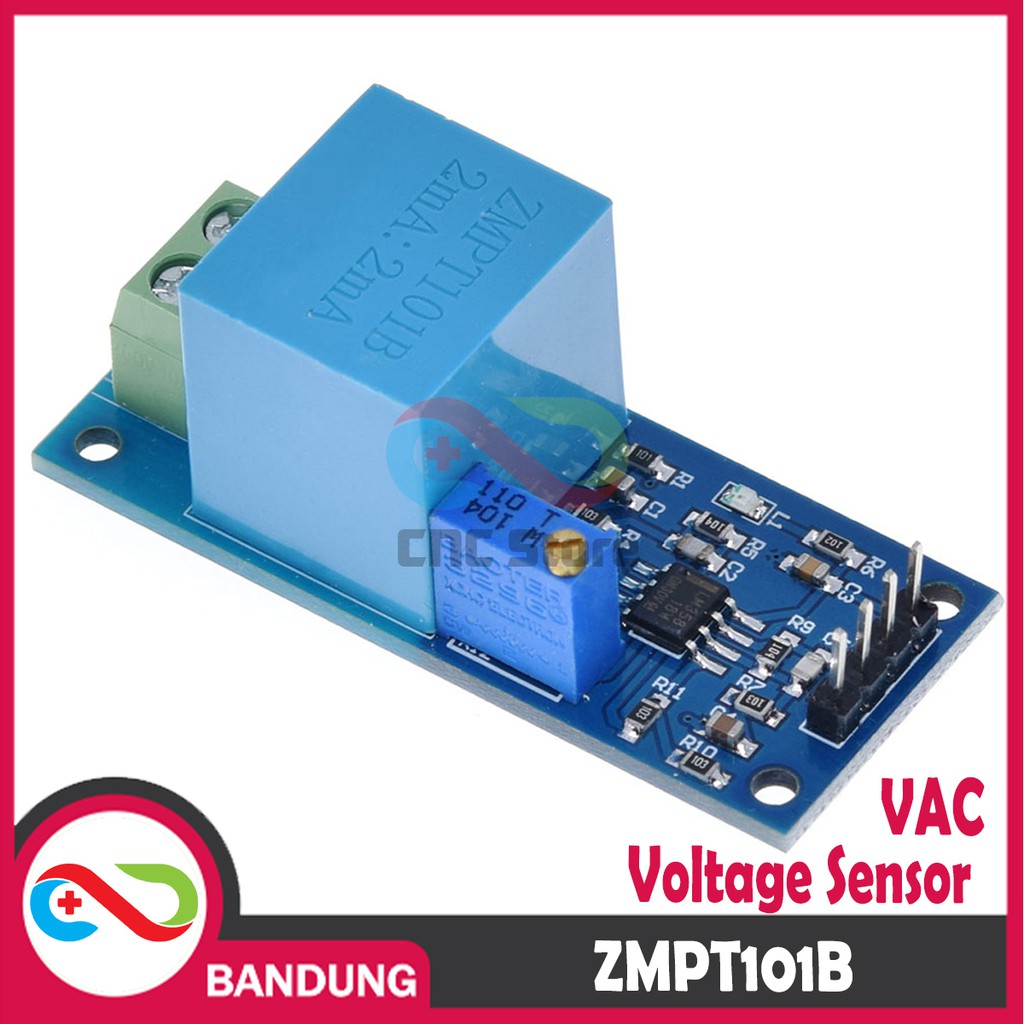 ZMPT101B VOLTAGE TRANSFORMER MODULE AC ACTIVE OUTPUT VOLTAGE SENSOR