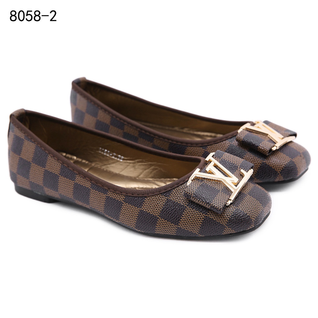 Flat ShoesLogo Bow  #8058-2