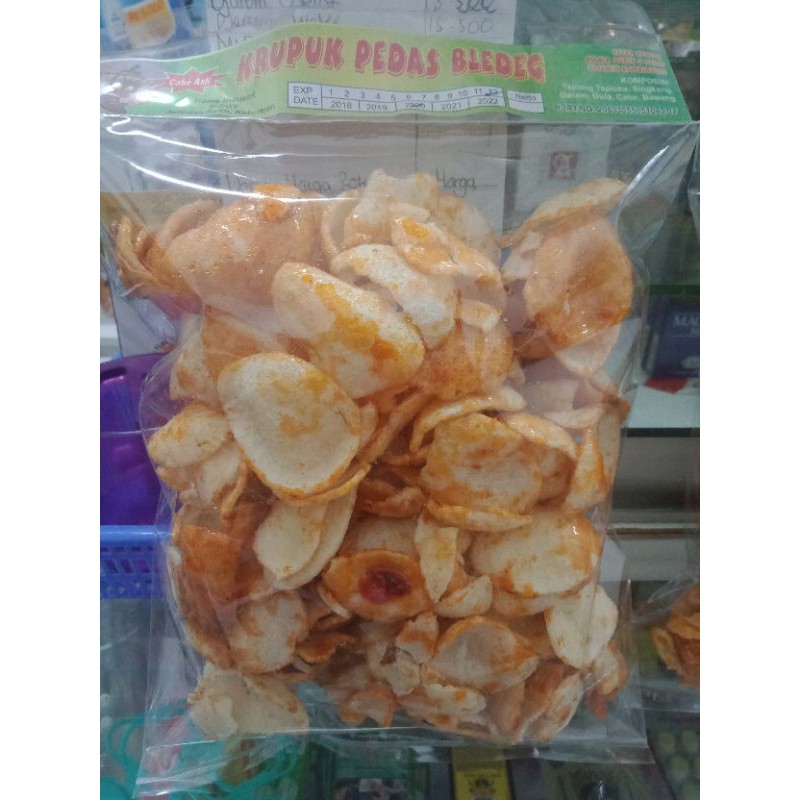 

Krupuk Pedas "Bledeg