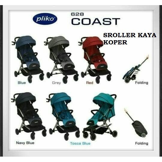 stroller pliko coast kereta pliko coast kereta dorong bayi pliko