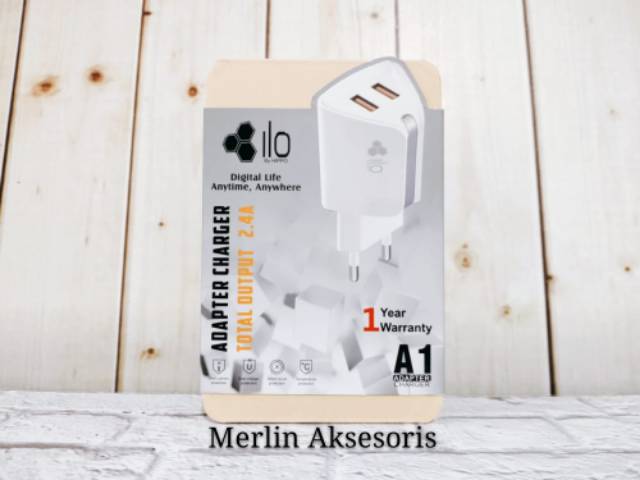 ILO Adapter Charger A1 - Simple Pack