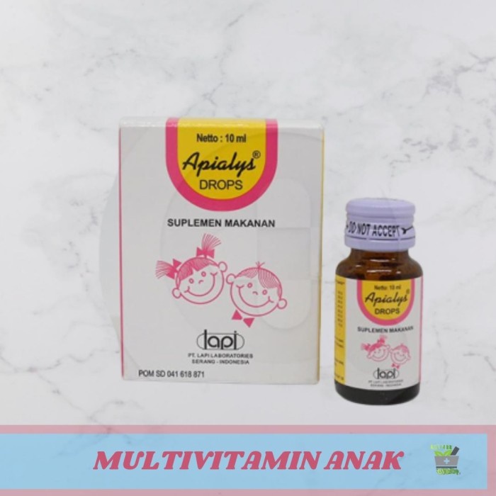 apialys drop vitamin untuk anak
