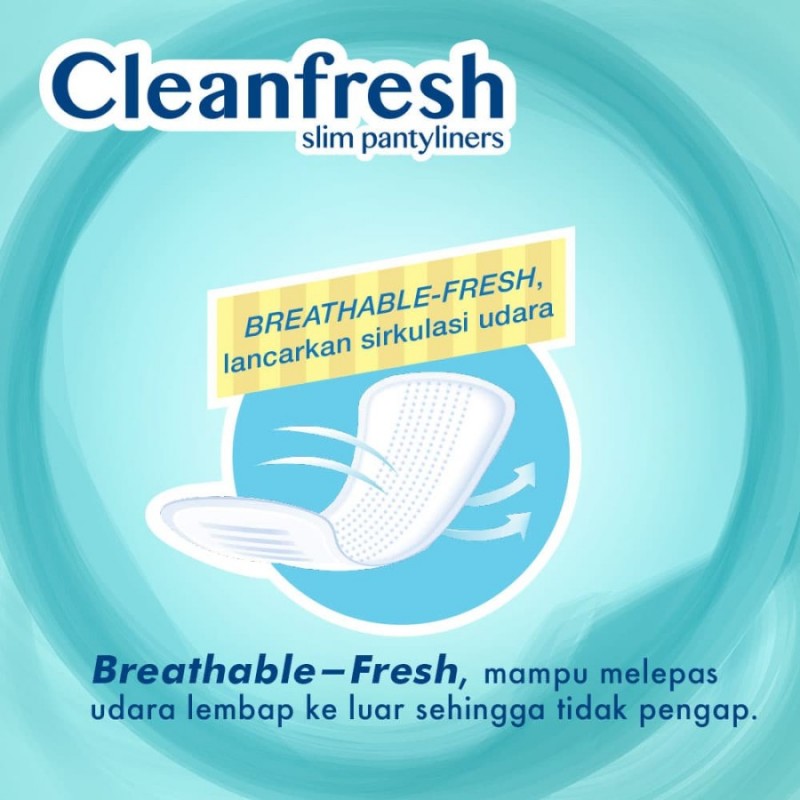 Laurier Pantyliner Cleanfresh Non Perfume - 20 s