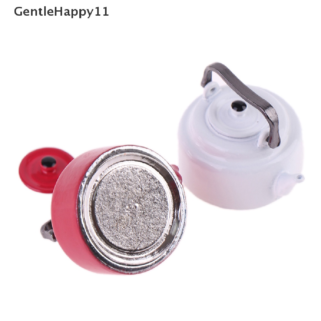 Gentlehappy Mainan Miniatur Teko Teh enamel Gaya Jepang Untuk Aksesoris Rumah Boneka 1 / 12