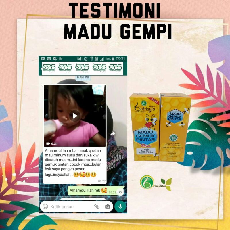 

Madu gempi Batrisyia