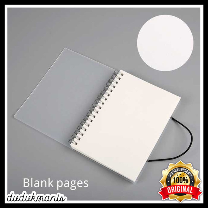 

[RESTOCK] Buku Catatan Jurnal Tulis Binder Notebook Ukuran A5 JIANWU PER-583 - Blank Page
