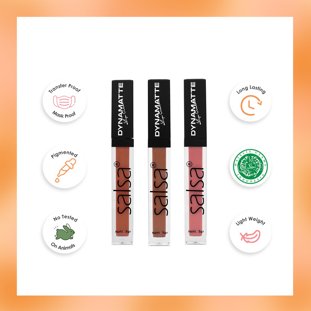 SALSA Dynamatte Lip Cream / Matte Lip Cream