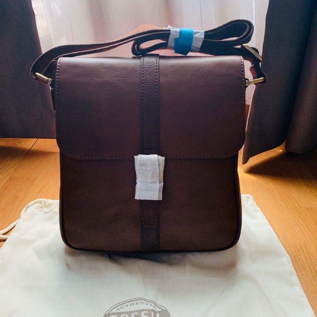 Fossil messenger leather Bag Men