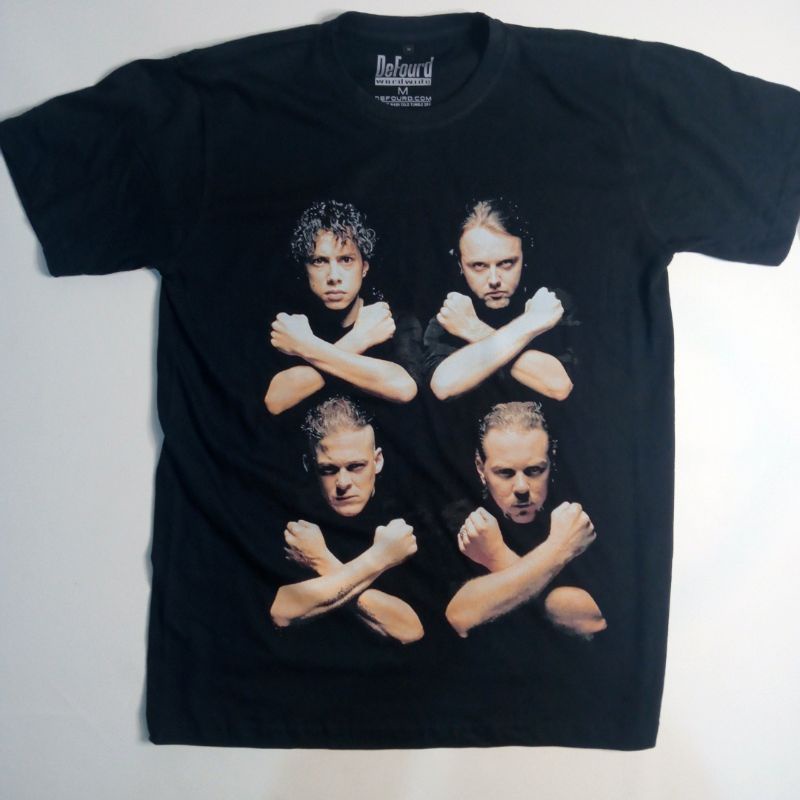 Metallica Kaos Band, Kaos Metallica Personil, Kaos Vintage Metallica, Kaos Rare Metallica